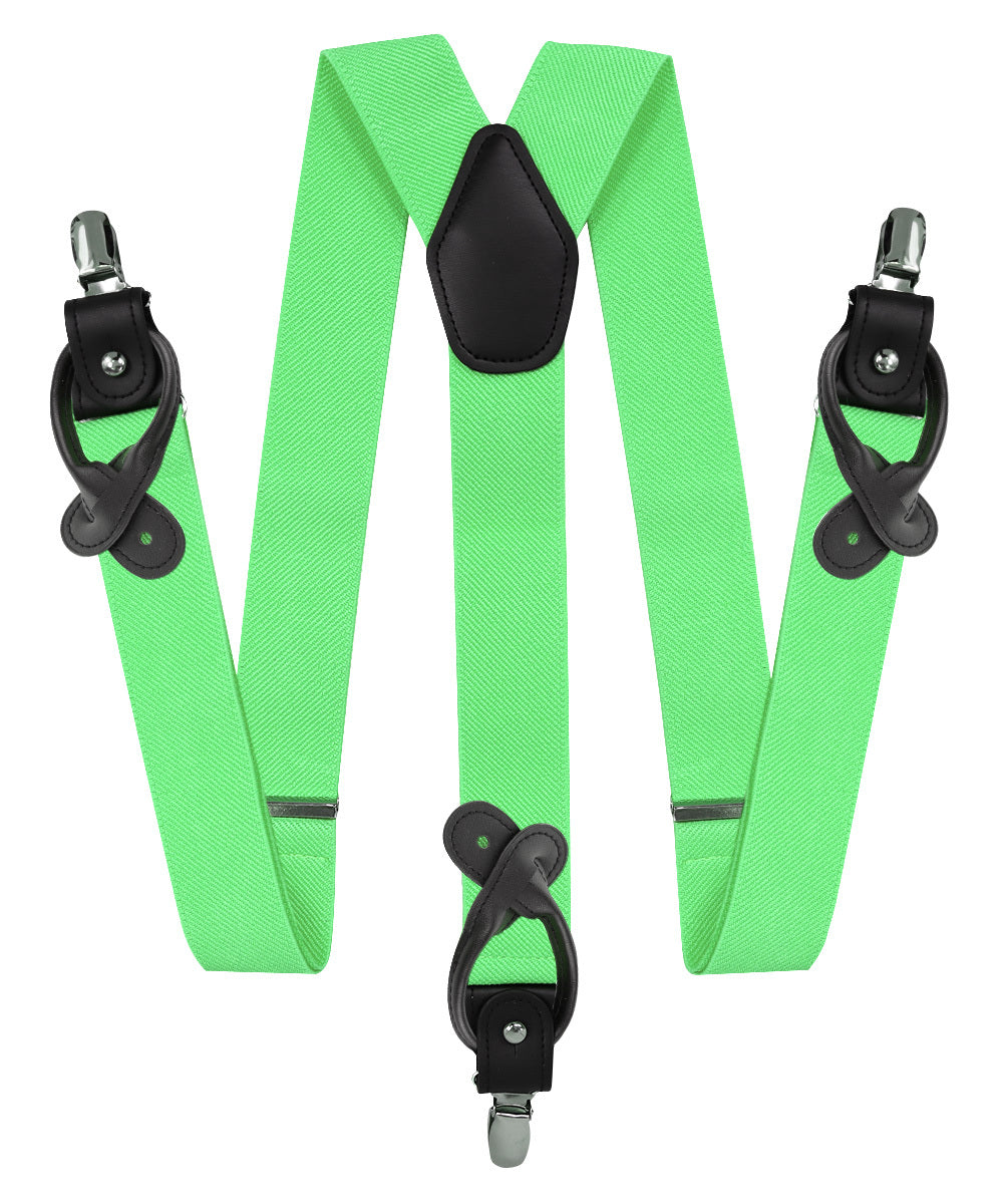 Vittorio Farina Men's Convertible Suspender in Gift Box: 70% Polyester &amp; 30% Elastomer