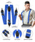 Vittorio Farina Men's Convertible Suspender in Gift Box: 70% Polyester & 30% Elastomer