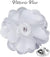Vittorio Vico Unisex Satin Solid Flower Lapel Pin