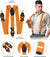 Vittorio Farina Men's Convertible Suspender in Gift Box: 70% Polyester & 30% Elastomer