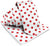 Vittorio Farina Men's Polka Dot Satin Necktie & Pocket Square
