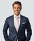 Vittorio Farina Men's Polka Dot Satin Necktie & Pocket Square