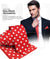 Vittorio Farina Men's Polka Dot Satin Necktie & Pocket Square