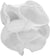 Vittorio Farina Round Satin Pocket Square with Embroidered Piping