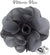 Vittorio Vico Unisex Satin Solid Flower Lapel Pin