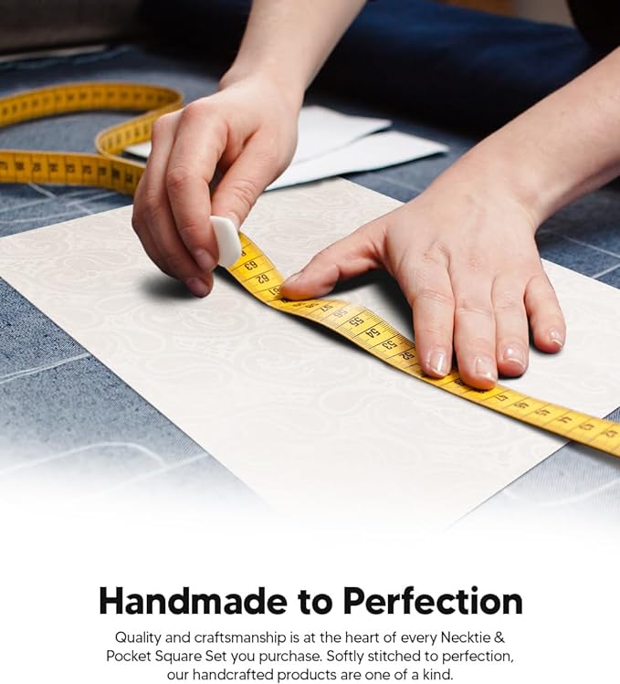 Vittorio Farina Men's Woven Paisley Necktie &amp; Pocket Square