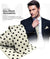 Vittorio Farina Men's Polka Dot Satin Necktie & Pocket Square