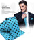 Vittorio Farina Men's Polka Dot Satin Necktie & Pocket Square