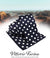 Vittorio Farina Men's Polka Dot Satin Necktie & Pocket Square