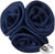 Vittorio Vico Unisex Trio Cluster Satin Flower Lapel Pin
