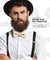 Vittorio Farina Men's Satin Bow Tie in Gift Box