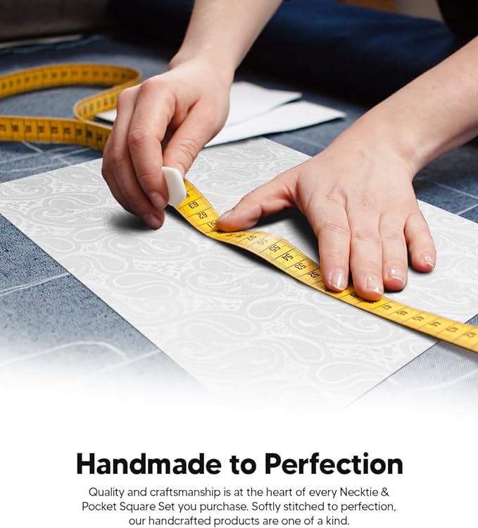 Vittorio Farina Men's Woven Paisley Necktie &amp; Pocket Square