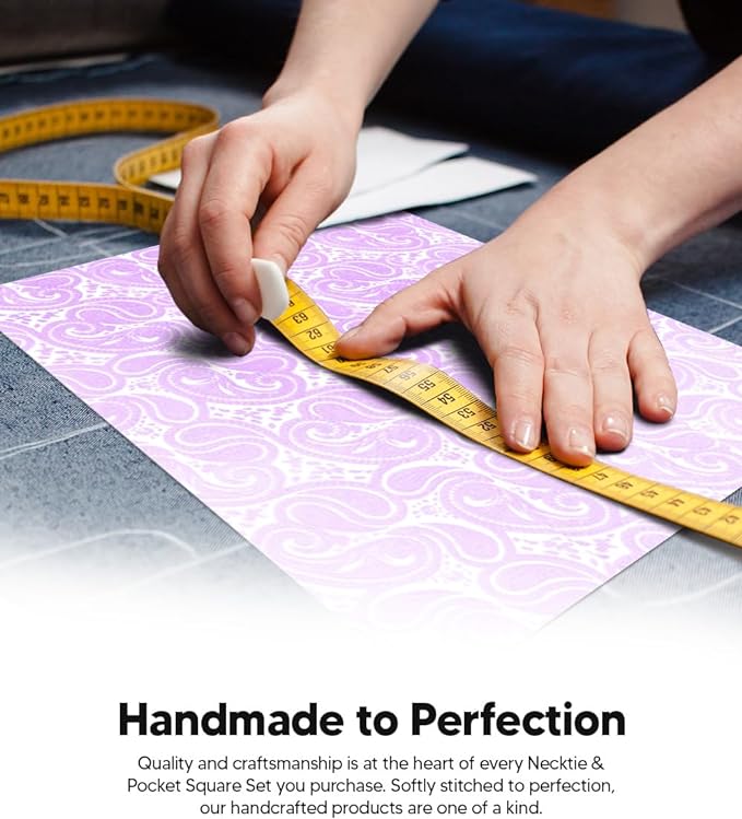 Vittorio Farina Men's Woven Paisley Necktie &amp; Pocket Square