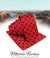 Vittorio Farina Men's Polka Dot Satin Necktie & Pocket Square