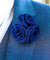 Vittorio Vico Unisex Trio Cluster Satin Flower Lapel Pin