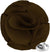 Vittorio Vico Men's Formal Rose Flower Lapel Pin - 84-rose-brown - Classy Cufflinks