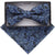 Vittorio Farina Men's Paisley Design Satin Bow Tie & Pocket Square in Gift Box