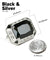 Vittorio Vico Large Big Rectangular Crystal Colorstone Cufflinks: CL73XX Series