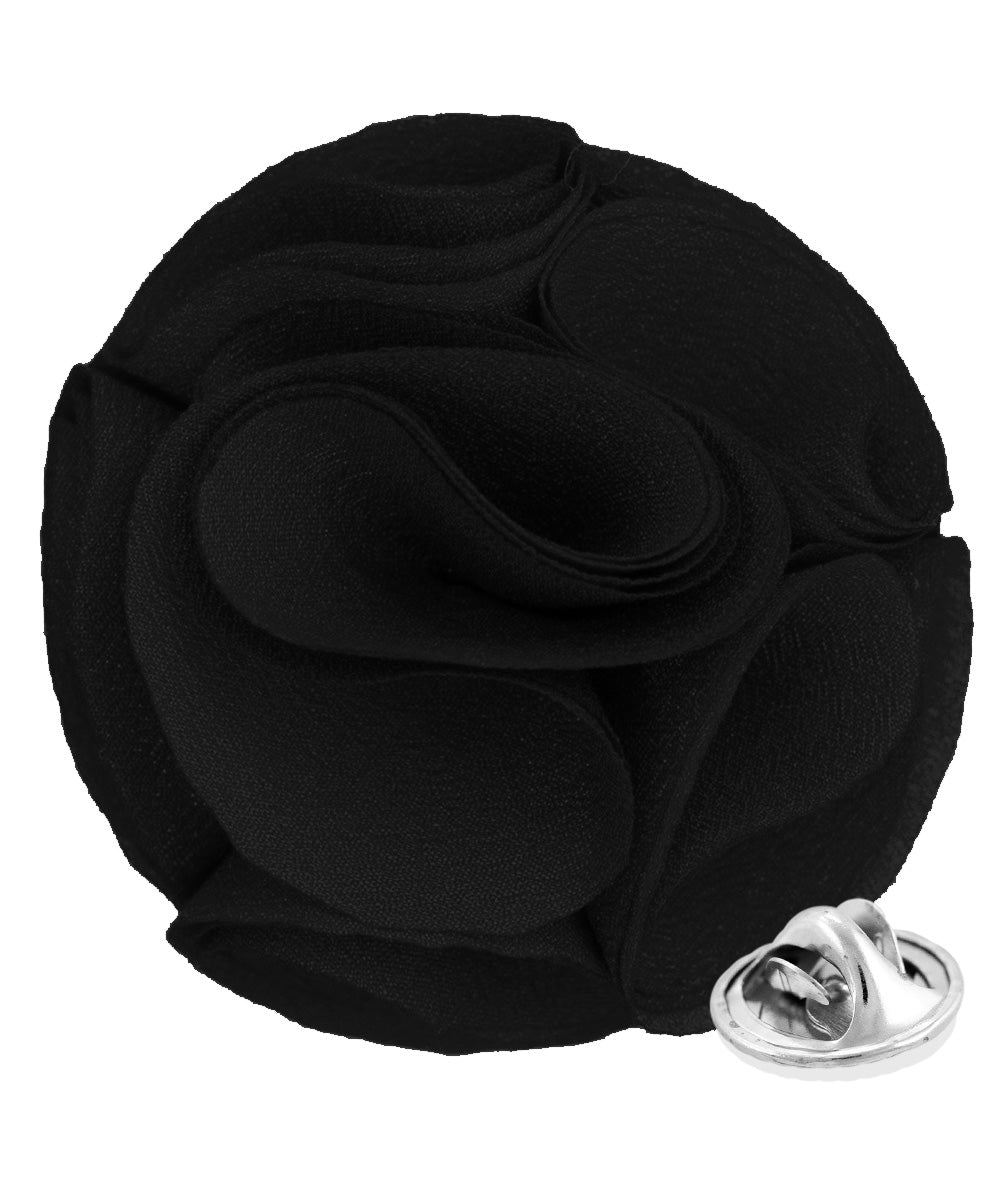 Vittorio Vico Unisex Rose Flower Lapel Pin