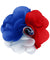 Vittorio Vico Unisex Two Tone Satin Flower Lapel Pin