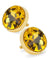 Vittorio Vico Large Colorful Tricep Colorstone Cufflinks: CL16XX Series