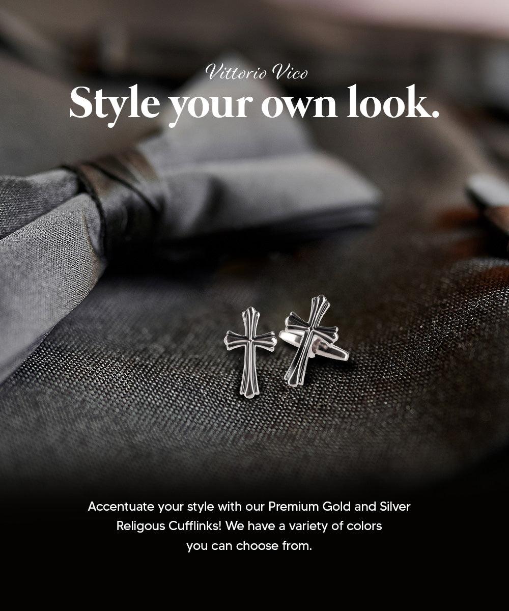 Vittorio Vico Religious Themed Cufflinks: CL30XX Series
