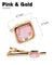 Vittorio Vico Men's Colored Crystal Cufflink & Tie Bar Set in Gift Box