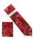 Vittorio Farina Men's Geometric Design Necktie & Pocket Square