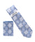 Vittorio Farina Men's Geometric Design Necktie & Pocket Square