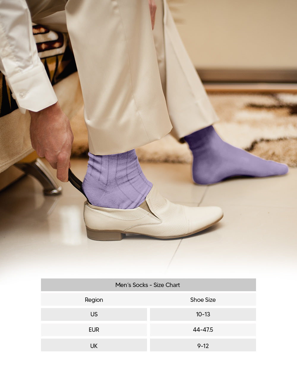 Vittorio Farina Men's Ribbed Shear Nylon Over The Calf Dress Socks