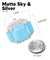 Vittorio Vico Large Rectangular Diamond Flanked Colorstone Crystal Cufflinks: CL 74XX Series