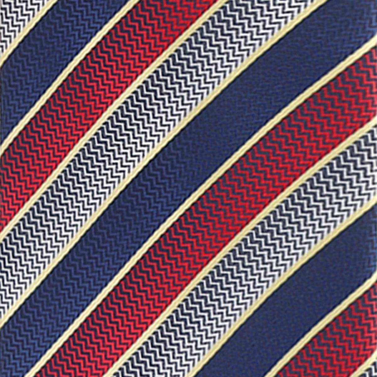 Vittorio Farina Geometric Designer Necktie &amp; Pocket Square - NH-D-1329 - Classy Cufflinks