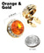 Vittorio Vico  Men's Crystal Colorstone Button Cover