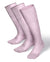 Vittorio Farina Men's Ribbed Shear Nylon Over The Calf Dress Socks