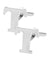 Vittorio Vico Plain Initial Cufflinks in Gift Box