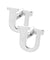 Vittorio Vico Plain Initial Cufflinks in Gift Box