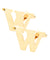 Vittorio Vico Plain Initial Cufflinks in Gift Box