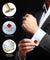 Vittorio Vico Large Big Square Crystal Colorstone Cufflinks: CL 70XX Series