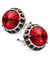 Vittorio Vico Large Bling Colorstone Cufflinks: CL15XX Series