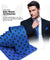 Vittorio Farina Men's Polka Dot Satin Necktie & Pocket Square