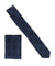 Vittorio Farina Men's Skinny Design Satin Necktie and Pocket Square