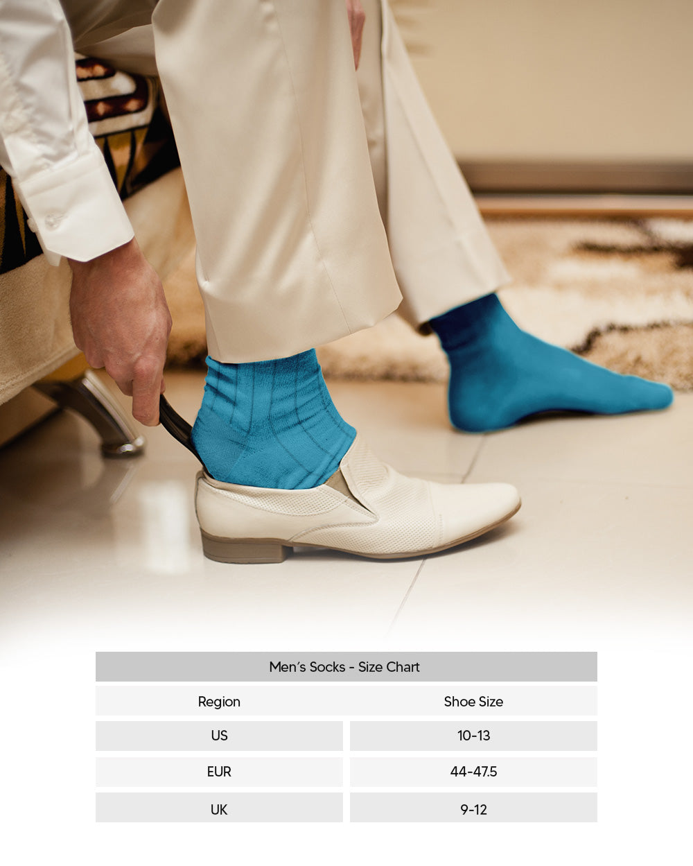 Vittorio Farina Men's Ribbed Shear Nylon Over The Calf Dress Socks