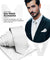 Vittorio Farina Solid Satin Necktie & Pocket Square Multipacks - NH - SOLID - 3_WHITE - Classy Cufflinks