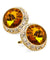 Vittorio Vico Large Bling Colorstone Cufflinks: CL15XX Series