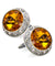 Vittorio Vico Large Bling Colorstone Cufflinks: CL15XX Series