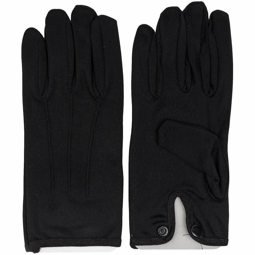 formal breastfeeding dress Vittorio Farina Unisex Black Fourchette Dress Gloves with Snap Button: XL