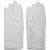 Fourchette Formal Dress Gloves for Men with Snap Button by Vittorio Farina: Tuxedo Parade Honor Guard - ACC-G-1-N-W-S - Classy Cufflinks