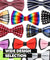 Vittorio Farina Boy's Design Satin Bow Tie