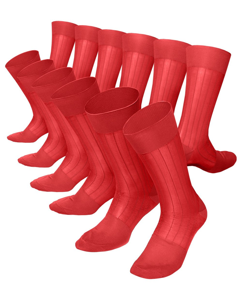 Vittorio Farina Men's Ribbed Shear Nylon Anklet Dress Socks - ank - charcoal - 12 - Classy Cufflinks