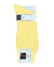 Vittorio Farina Men's Ribbed Shear Nylon Anklet Dress Socks - ank - maize - 12 - Classy Cufflinks